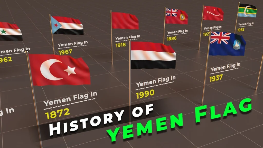 Evolution of the Yemeni Flag