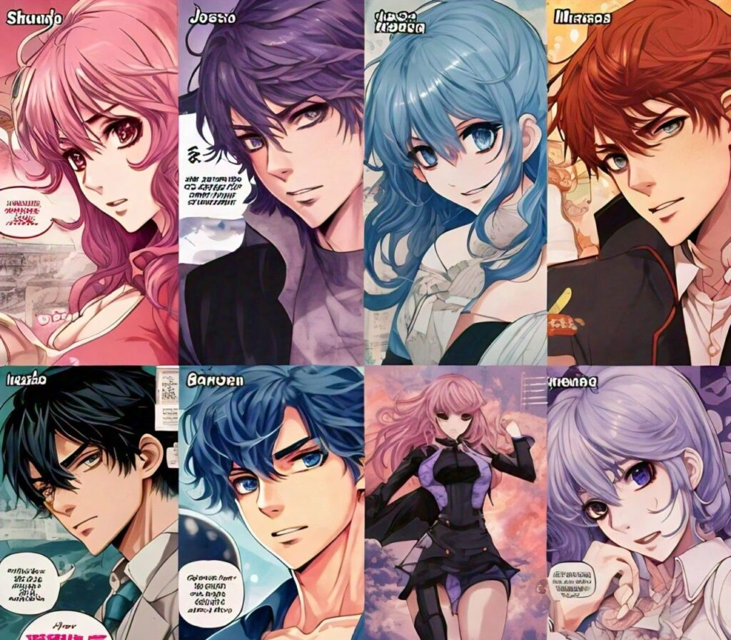 Different Genres of Manga